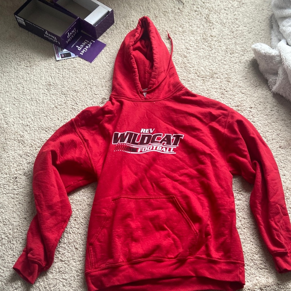 Red hoodie
